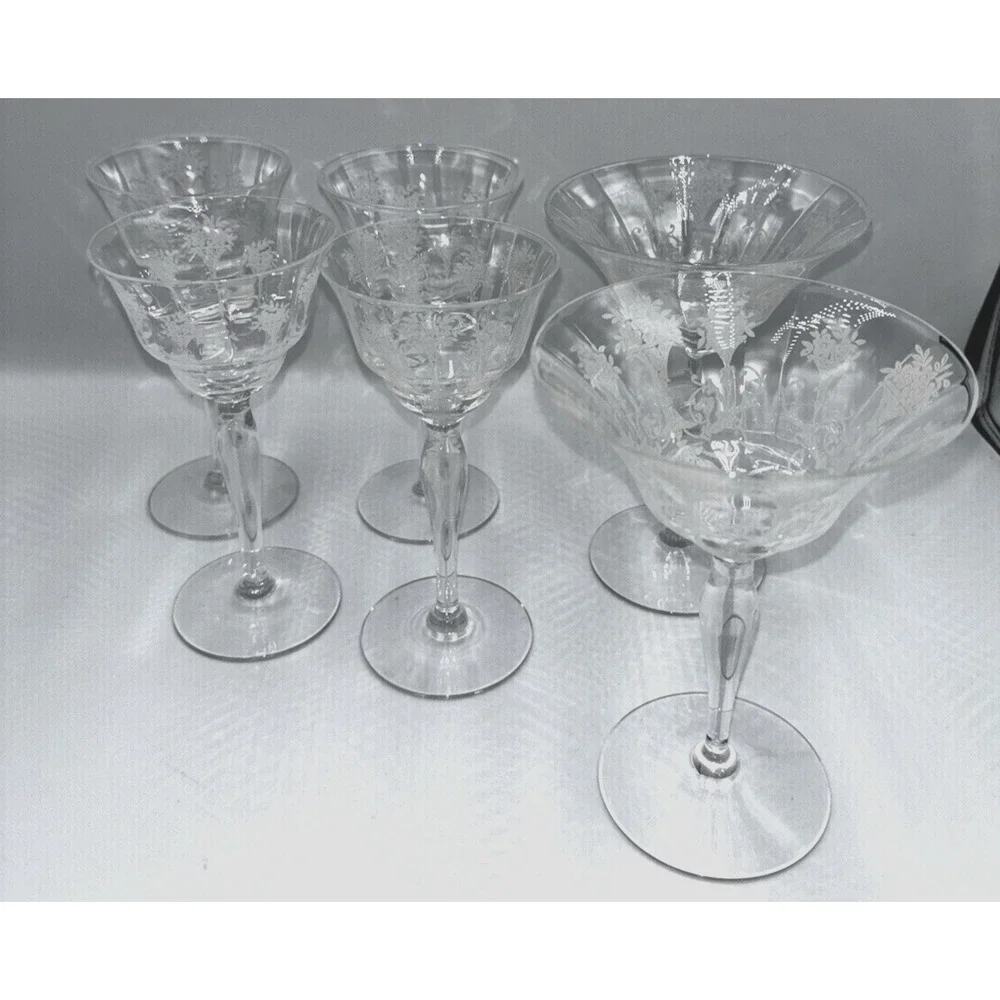 Morgantown champagne coupes